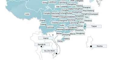 Мапа на Шенжен авиокомпании пат