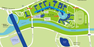 Карта на универзитетот Шенжен