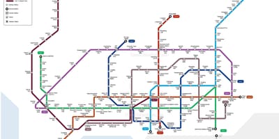 Шенжен mtr мапа